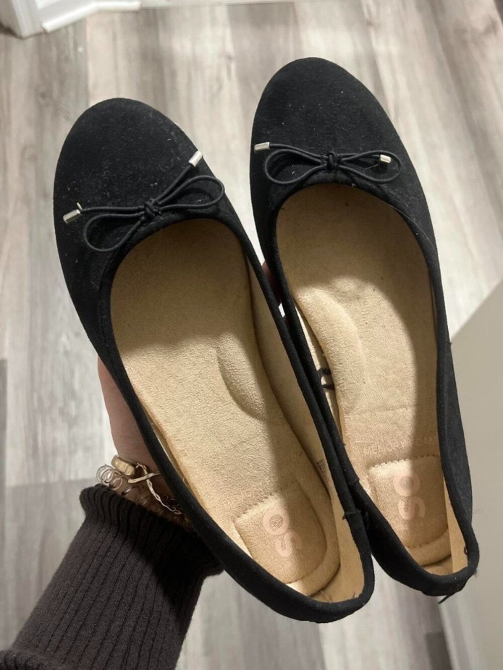 Women's Black Ballet-shoes
